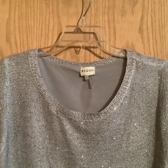 Sione Gray dressy sweater - Picture 2 of 4